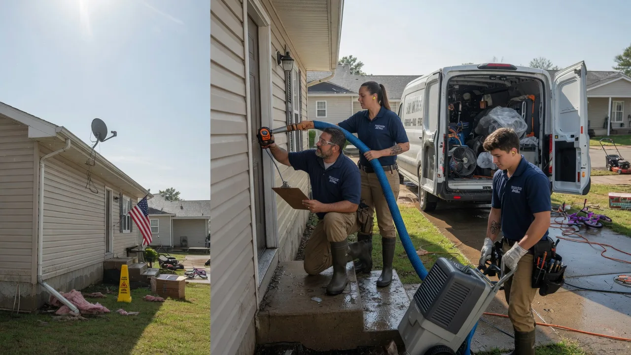 Ceiling Water Damage Restoration in Leetsdale, PA near me
